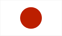 The flag of Japan