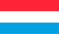 The flag of Luxembour