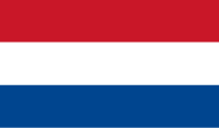 The flag of The Netherlands