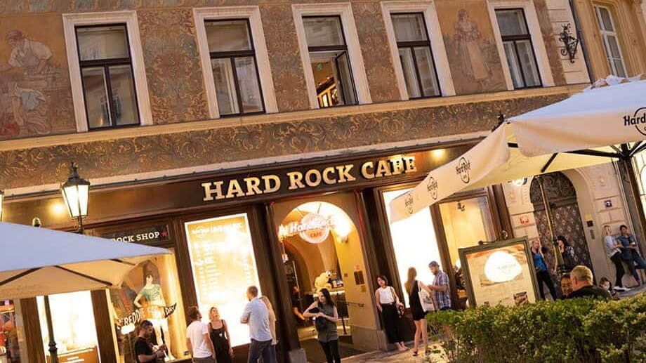 The Hard Rock Cafe Prague